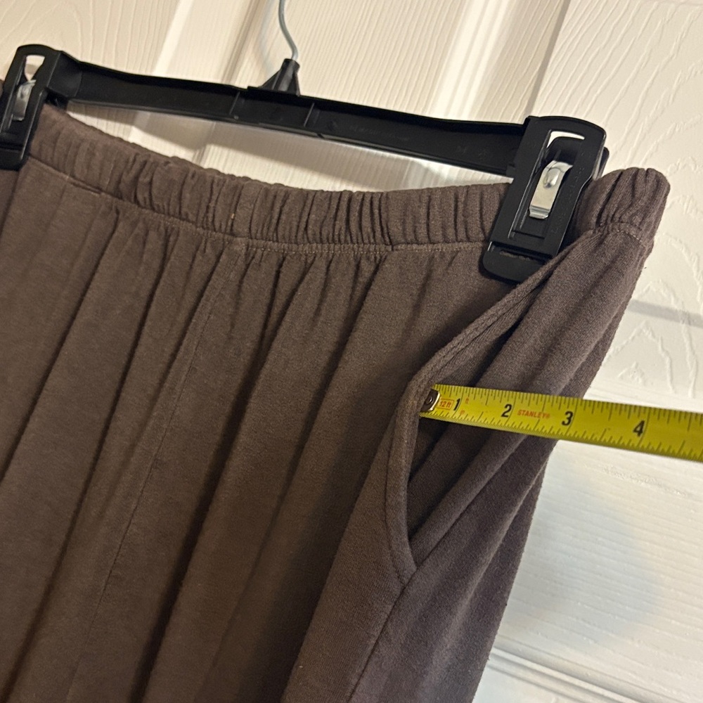 Bryn Walker Brown Relaxed Fit Pants with pockets Sz M - Picture 7 of 10